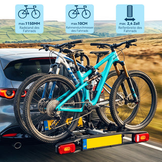Bike Rack for 3 E-Bikes