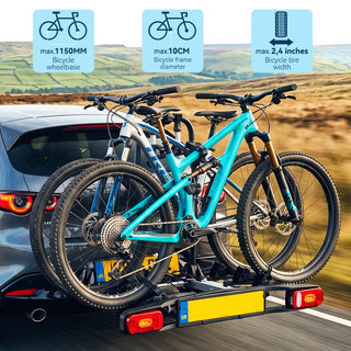 Bike Rack for 3 E-Bikes