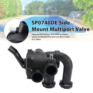 SP0740DE Valve Assembly For Hayward D.E. Filter 2 In SKT 4-Way Valve