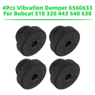 4Pcs Vibration Damper 6560633 For Bobcat 310 320 443 540 630 743 751 753 873