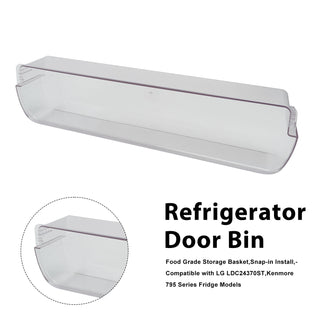 MAN62749601 Refrigerator Door Rack replacement for LG ＆ Kenmore Fridges