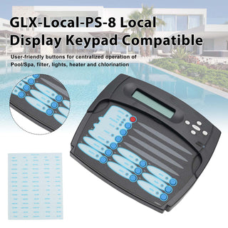 GLX-LOCAL-PS-8 Local Display Keypad for Control Panel Hayward Goldline AQL-PS-8