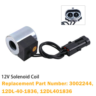 3002244 12v Solenoid Coil Fits For Hydac 12DL-40-1836 12DL401836