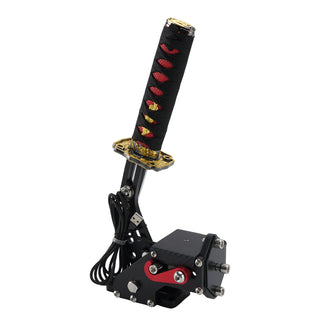 Logitech G27 G25 G29 T500 T300 FANATECOSW LFS DIRT RALLY 14Bit PC USB3.0 SIM Handbrake Sword Hilt