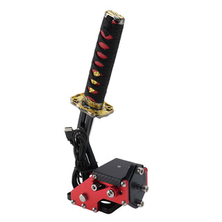 Logitech G27 G25 G29 T500 T300 FANATECOSW LFS DIRT RALLY 14Bit PC USB3.0 SIM Handbrake Sword Hilt