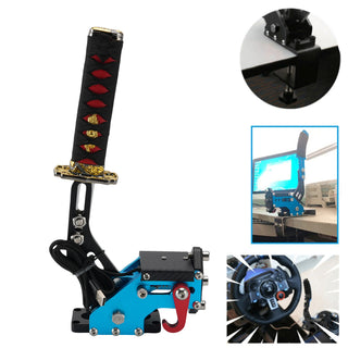 Logitech G27 G25 G29 T500 T300 FANATECOSW LFS DIRT RALLY 14Bit PC USB3.0 SIM Handbrake Sword Hilt