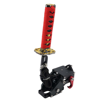 14Bit PC USB3.0 SIM Handbrake Sword Hilt for Racing Games Steering Wheel Stand
