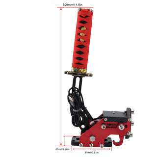 Logitech G27 G25 G29 T500 T300 FANATECOSW LFS DIRT RALLY 14Bit PC USB3.0 SIM Handbrake Sword Hilt