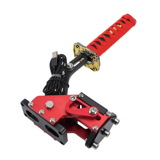 Logitech G27 G25 G29 T500 T300 FANATECOSW LFS DIRT RALLY 14Bit PC USB3.0 SIM Handbrake Sword Hilt