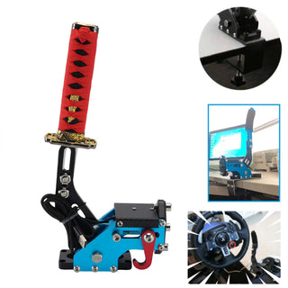 Logitech G27 G25 G29 T500 T300 FANATECOSW LFS DIRT RALLY 14Bit PC USB3.0 SIM Handbrake Sword Hilt