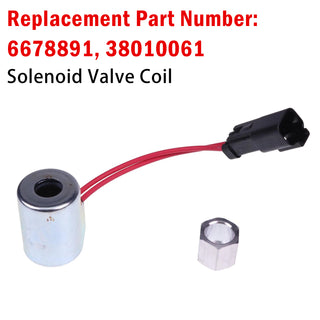 6678891 38010061 Solenoid Valve Coil For Bobcat S300 T140 T180 T190 T250 T320