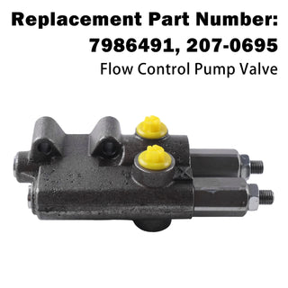 7986491 Flow Control Pump Valve For Rexroth Caterpillar E345D E330D Excavator