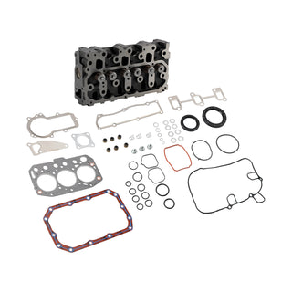3TNV70 Cylinder Head+Gasket Kit For Yanmar Engine For John Deere Gator XUV 850D