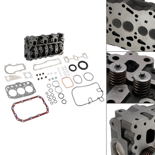 3TNV70 Cylinder Head+Gasket Kit For Yanmar Engine For John Deere Gator XUV 850D