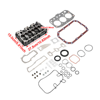 3TNV70 Cylinder Head+Gasket Kit For Yanmar Engine For John Deere Gator XUV 850D