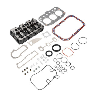 3TNV70 Cylinder Head+Gasket Kit For Yanmar Engine For John Deere Gator XUV 850D