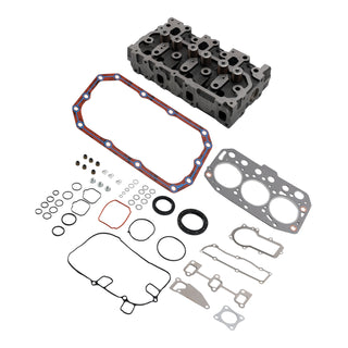 3TNV70 Cylinder Head+Gasket Kit For Yanmar Engine For John Deere Gator XUV 850D