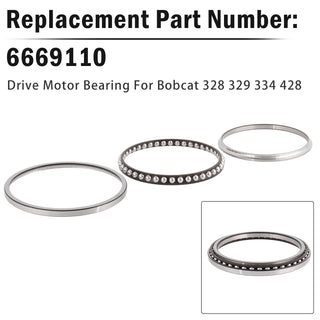 6669110 Bearing For Bobcat 425 428 331 334 328 329 325 Travel Motor