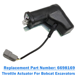 6698169 Throttle Actuator For Bobcat Excavators E35 E26 E32i E35i E45 E50 E55