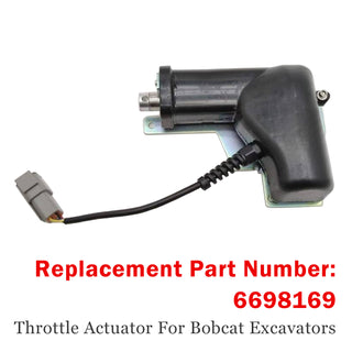 6698169 Throttle Actuator For Bobcat Excavators E35 E26 E32i E35i E45 E50 E55