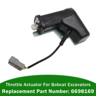 6698169 Throttle Actuator For Bobcat Excavators E35 E26 E32i E35i E45 E50 E55