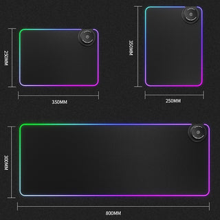15W LED Magnetic Phone Earphone Watch Wireless Charger 3 in 1 Charger Mouse Pad