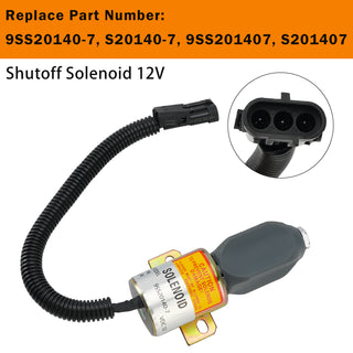 S20140-7 9SS20140-7 Shutoff Solenoid For Lincoln Classic 300D SA-400I SAE-300
