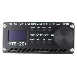 Upgraded ATS-20+ Radio Receiver FM AM (MW & SW) SSB (LSB & USB) With Battery