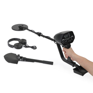 7.8" Hunter Deep Sensitive Metal Detector + Shovel + Earphone Waterproof