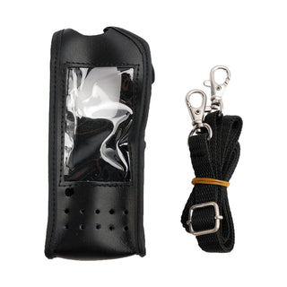 P8268 Radio PU Leather Case Walkie Talkie Bag For P8260 XPR6550 DGP6150 DP3601