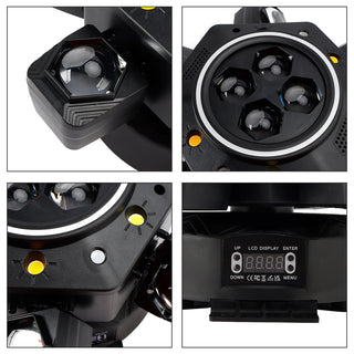10 LED RGBW Moving Head Strobe Light Laser Stage Lighting Beam DMX Disco DJ