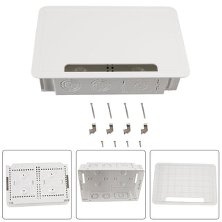 9 Inch In-Wall Enclosure for TVs and Media Devices Electrical and Storage Box