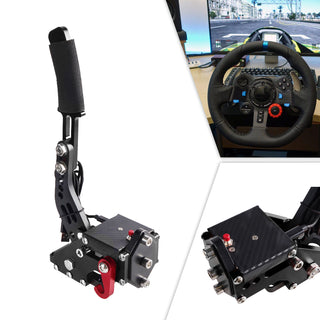 14Bit PS4/PS5 Handbrake for Racing Game Steering Wheel Thrustmaster T300RS Black