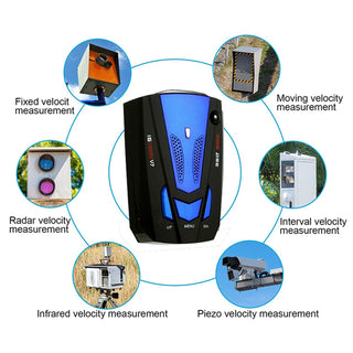 V7 Electronic Dog Mobile Radar Speedometer Car Full Frequency Radar Speedometer