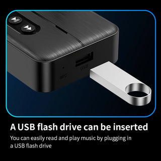 NFC Bluetooth 5.4 Audio Receiver AUX/RCA Old Speaker Amplifier Car Flash Drive