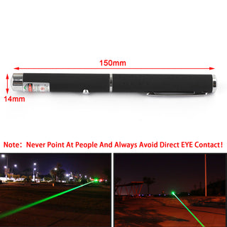 High Power Military 1mw 532nm Green Laser Pointer Pen Visible Beam Light Lazer US
