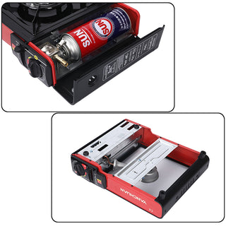 Butane/Liquefied Gas Tank Dual-Purpose Burner Camping Stove 🔥