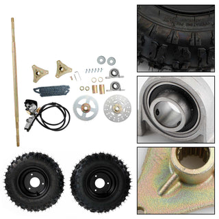 Various ATV Quad Go Kart Rear Live Axle Kit Sprocket Brake Wheel
