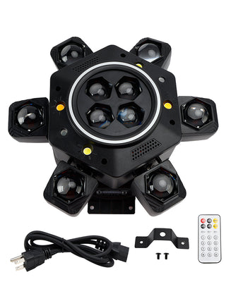 10 LED RGBW Moving Head Strobe Light Laser Stage Lighting Beam DMX Disco DJ
