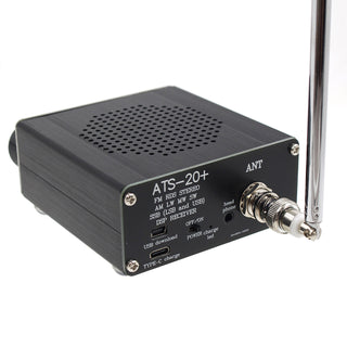 Upgraded ATS-20+ Radio Receiver FM AM (MW & SW) SSB (LSB & USB) With Battery