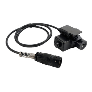 6-Pin Element U94 PTT Key Switch Connector For AN/PRC148 PRC152 U329 Radio