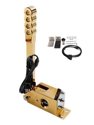 For Racing Games G25/G27/G29/T300 For Assetto PC 14Bit SIM USB Handbrake Gold