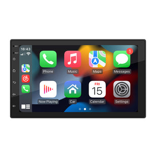 7" Android 10 2G+64G Quad Core GPS WiFi Bluetooth Car Stereo MP5 Player Carplay
