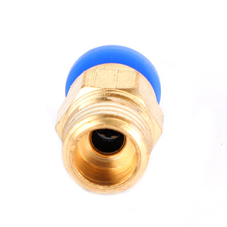 5Pcs Male Straight Push In To Connect Air Fitting Tube OD 4mm x NPT 1/8"