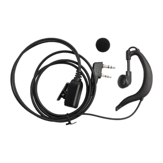 K-326-929 Earhook Headset For TK-220 TH-F6 RPV516A KG-UVD1P TG-2AT PX-666 UV-5RB