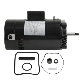 UST1202 SP2615X20 Pool Pump Motor 2 HP Motor with GO‑KIT3 + Hayward SP2615X20