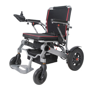 Airline-Approved Foldable Power Wheelchair for Seniors - Lightweight