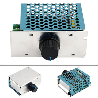 AC 220V Input Knob 20A DC 220V Motor Speed Controller Regulator Switch