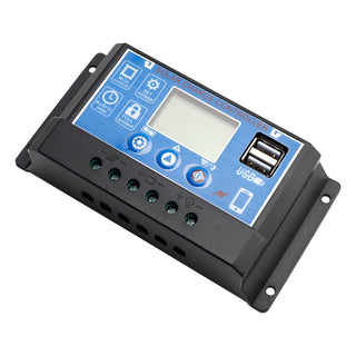 10A-60A PWM Solar Controller Mobile APP Intelligent Control 12V/24V/36V/48V/60V