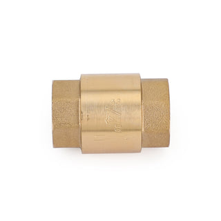 DN15/DN20 NPT In-Line Check Valve Brass Spring Loaded Inline 200PSI